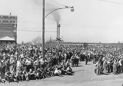 Mass Demonstration in Erie