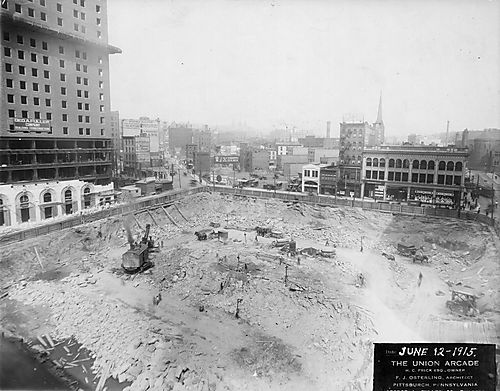 Union Arcade Basement Excavation