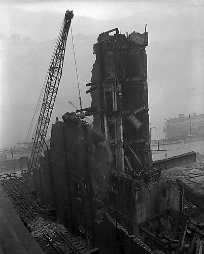 Demolition of Exposition Buildings