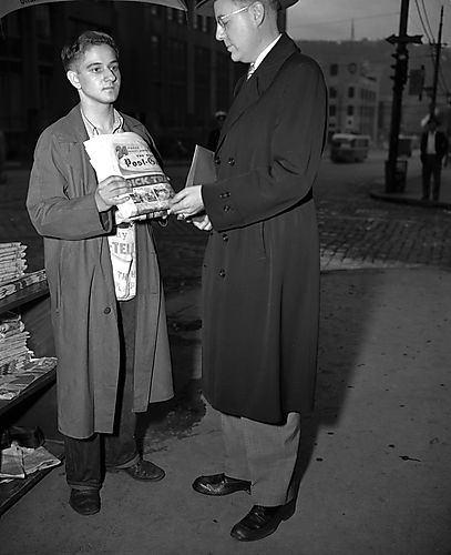 Pittsburgh Post-Gazette Paper Boy