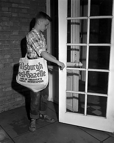 Pittsburgh Post-Gazette Paper Boy