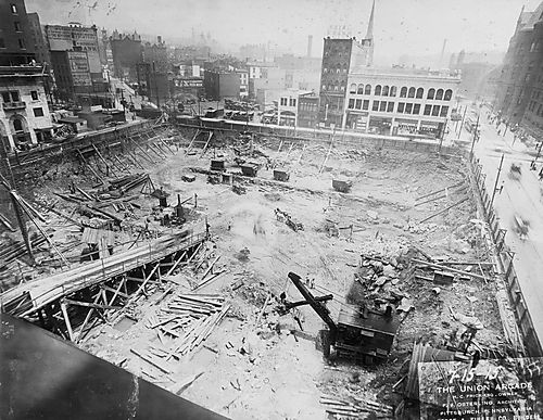 Union Arcade Basement Excavation