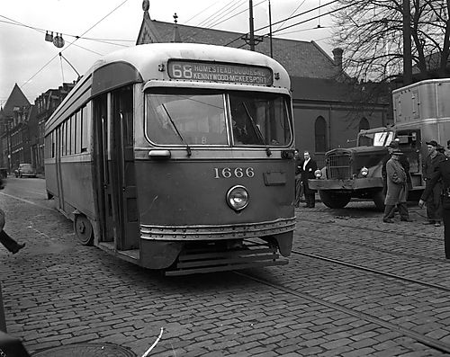 Trolley Car No. 1666