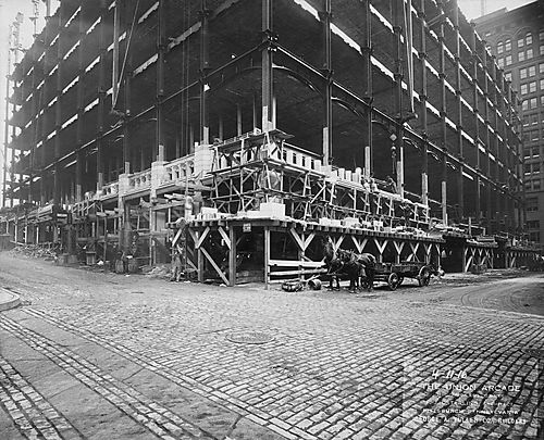 Union Arcade Construction- Ground Floor