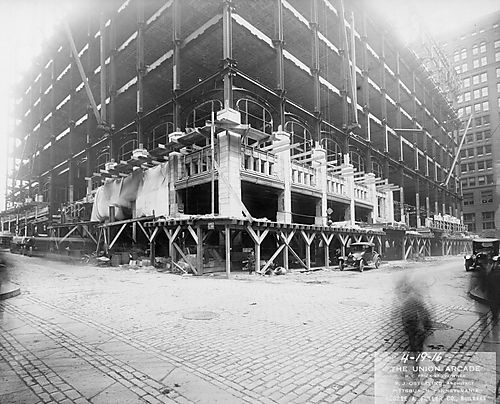 Union Arcade Construction- Ground Floor