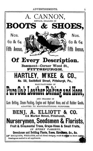 Pittsburgh and Allegheny business directory