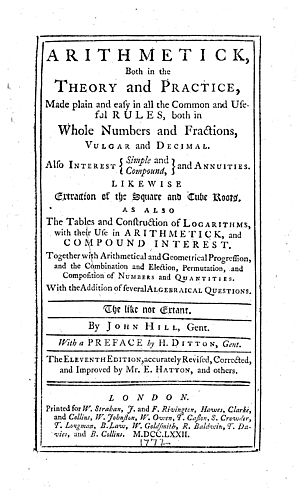 Arithmetick, both in the theory and practice