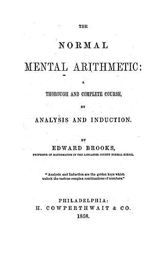 normal mental arithmetic
