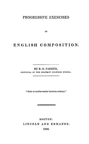 Progressive exercises in English composition