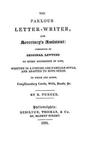 parlour letter-writer