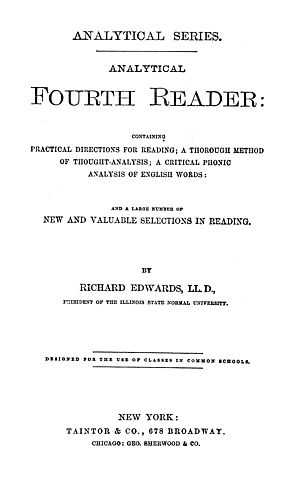 Analytical fourth reader