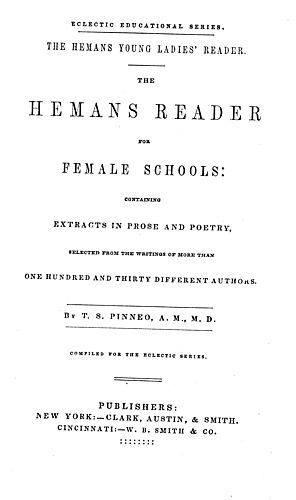 The Hemans young ladies' reader