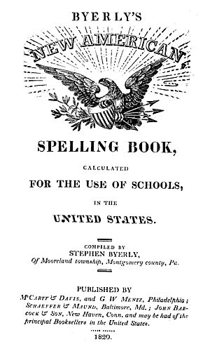 New American spelling book. 1820