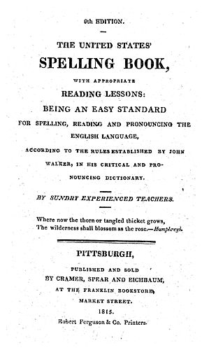 United States' spelling book, with appropriate reading lessons