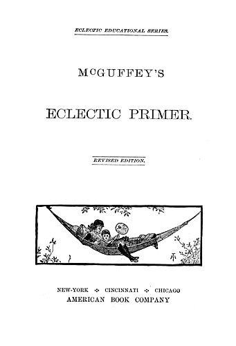 Eclectic primer. 1881 (American Book Company)
