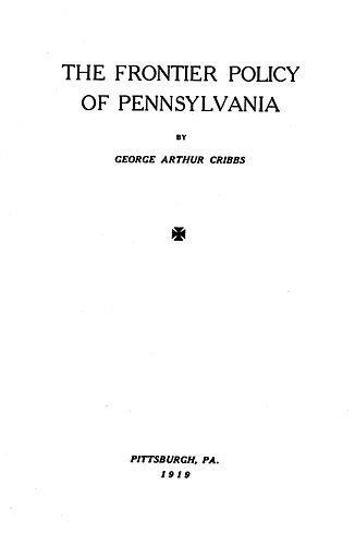 frontier policy of Pennsylvania
