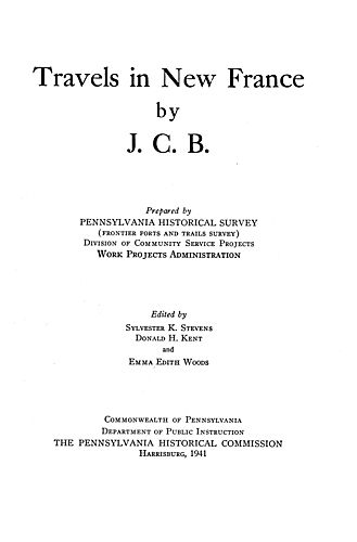 Voyage au Canada dans le nord de l'Amérique Septentrionale fait depuis l'an 1751 à 1761 par J. C. B