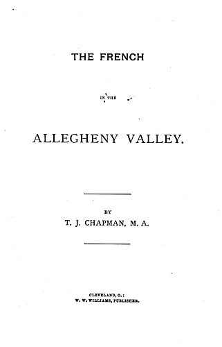 French in the Allegheny Valley