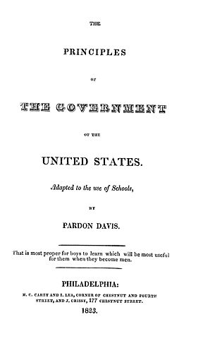 principles of the government of the United States