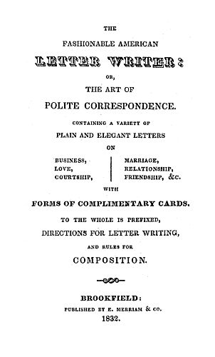 The art of polite correspondence