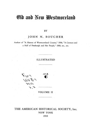 Old and new Westmoreland