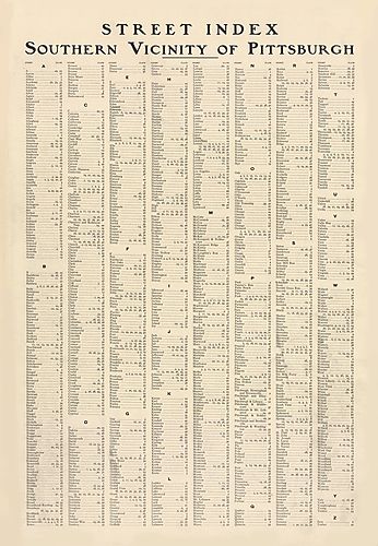 Southern Vicinity of Pittsburgh
