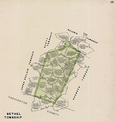 Plate no. 18 - Bethel Township