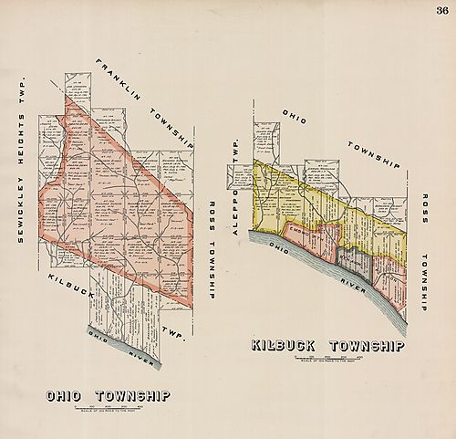 Plate no. 36 - Ohio and Kilbuck Townships