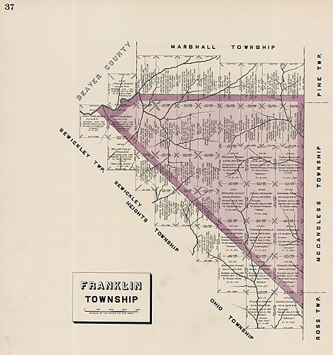 Plate no. 37 - Franklin Township