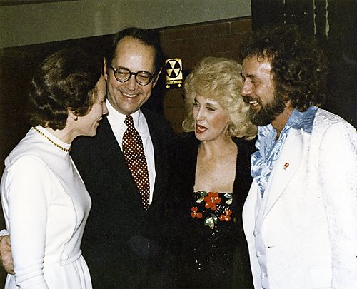 Dick and Ginny Thornburgh with Tammy Wynette