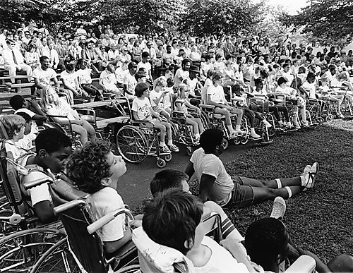 Camp kids at Variety Club Camp