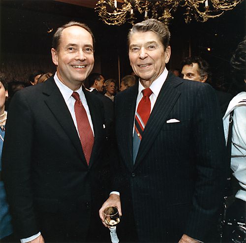 Attorney General Thornburgh and President Reagan at Republican National Convention