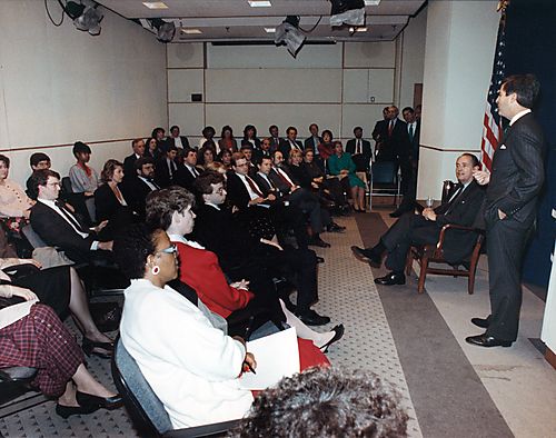 Attorney General Thornburgh at Civil Division Roundtable Discussion