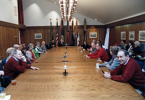 Informal meeting at Camp David of Supreme Court and cabinet