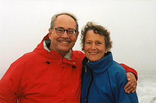 Dick and Ginny Thornburgh on vacation in Maine