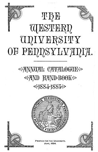 Annual catalogue and hand-book