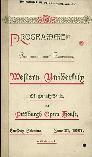 Commencement (Western University of Pennsylvania)