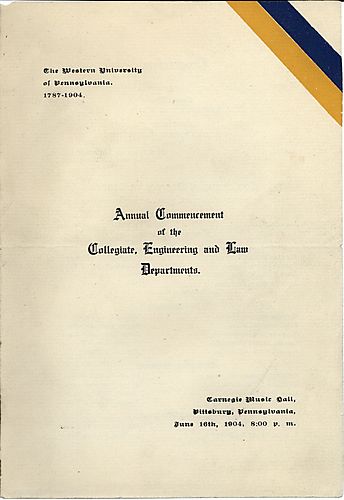 Annual commencement