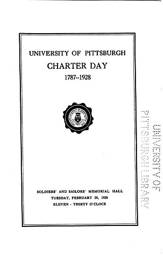 Commencement (University of Pittsburgh)