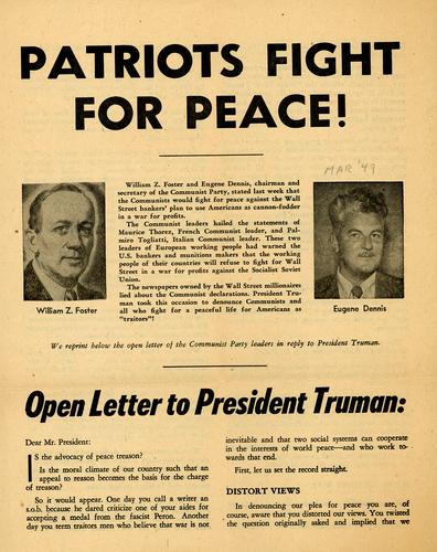 Patriots Fight for Peace!