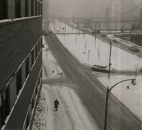Snowy Day on Fort Duquesne Boulevard