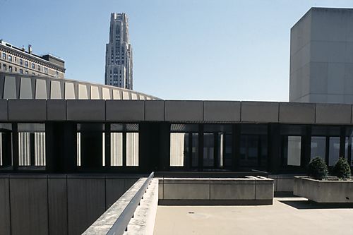 Walkway Connecting Towers to David Lawrence