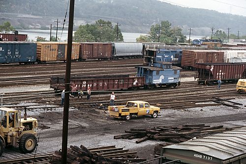 Railroad Tracks Repairs at Conway Yard