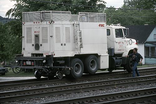 FMC Weed Killer Truck