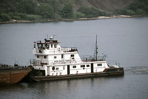 Towboat Martin G on the Monongahela River
