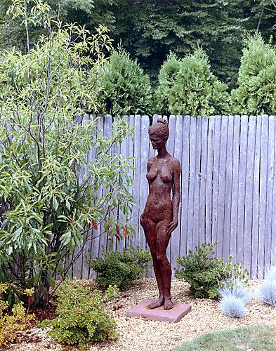 Corten Steel Statue
