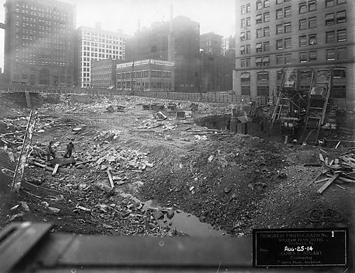 Excavation of Foundation