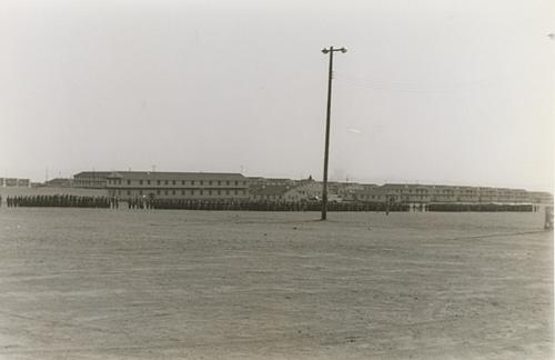 Large Group of Soldiers in Field on Fort Huachuca