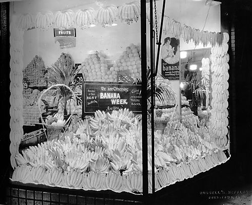 Grocery Store Window Display