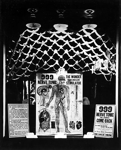 Nerve Tonic Window Display